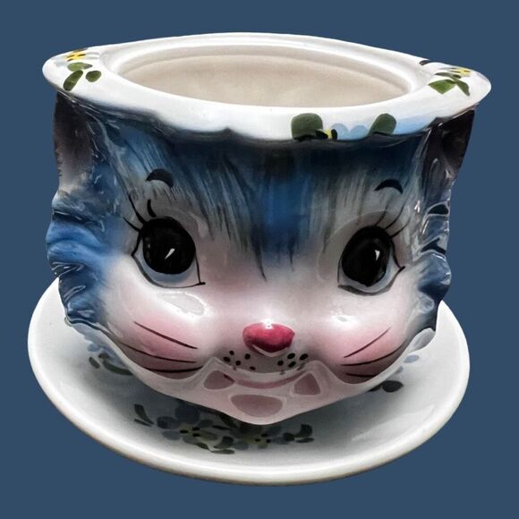 Vintage 1950s LEFTON Miss Priss Jam/Jelly With Attached Underplate 1515 - Picture 6 of 6